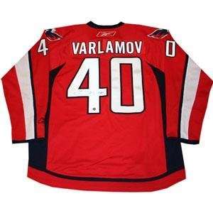 Semyon Varlamov Autographed Jersey   Pro   Autographed NHL Jerseys 