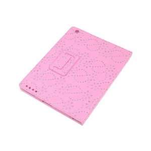  Pink Diamond Grain Mosaic Style Faux Leather Case Cover 