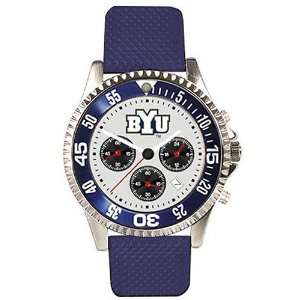  Brigham Young Cougars Suntime Competitor Chronograph Watch 