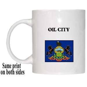  US State Flag   OIL CITY, Pennsylvania (PA) Mug 
