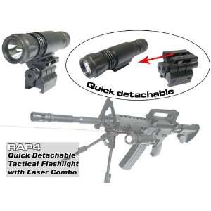 Tactical Flashlight with Laser Combo 