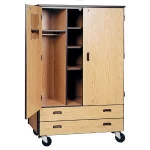    Ironwood Mobile Teachers Storage w/Drawers