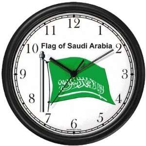  Flag of Saudi Arabia No.2   Saudi Arabian Theme Wall Clock 