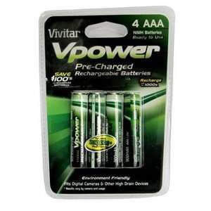  Vivitar VIV P4AA 900 AAA Rechargeable Batteries   1.25V 