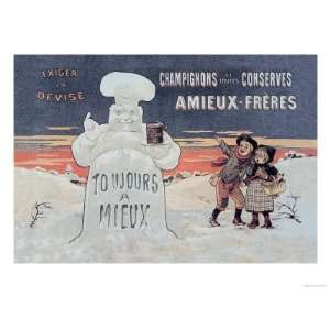   Amieux Freres Giclee Poster Print by Eugene Oge, 24x18