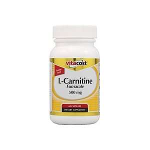  Vitacost L Carnitine Fumarate    500 mg   60 Capsules 