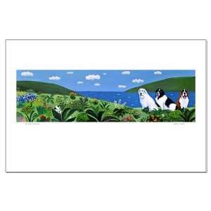  Big Dogs, Big World Newfoundland Large Poster by  