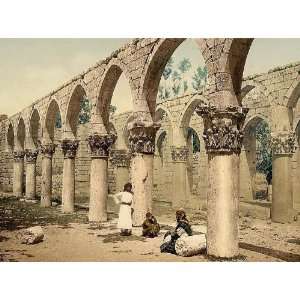   the ancient mosque Baalbek Holy Land (i.e. Balabakk Lebanon) 24 X 18