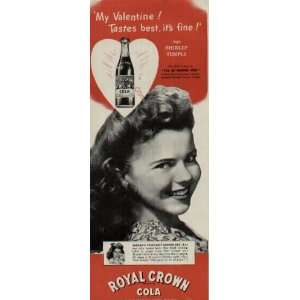com SHIRLEY TEMPLE says, My Valentine Tastes best, its fine See 