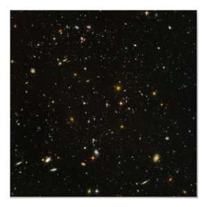  52 x52 (max) HUDF Hubble Ultra Deep Field Poster