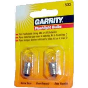  Garrity Industries #B502GST12N 2PK 4AA #502 Lamp