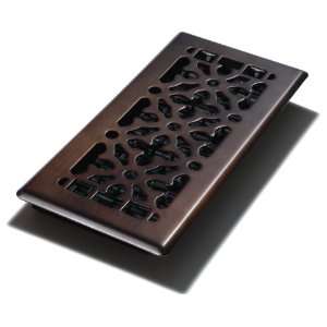  Decor Grates AGH410 RB 4 Inch by 10 Inch Gothic Bronze Steel Floor 