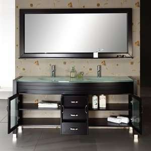 Virtu USA UM 3073 Double Sink Bathroom Vanity