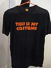 NWT Halloween This My Costume Orange T Shirt Size XXL  