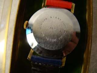 Spiro Agnew Watch Custom Time Swiss Made Wind up w/box  