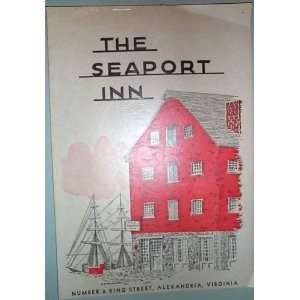  1959 Seaport Inn Alexandria Virginia Dinner Menu 