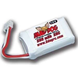   Mad Dog 200 mAh 7.4V 20C Micro Battery Sback UMX Beast Toys & Games