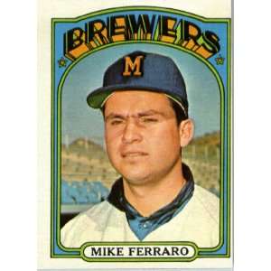   Card # 613 Mike Ferraro Milwaukee Brewers Sports Collectibles