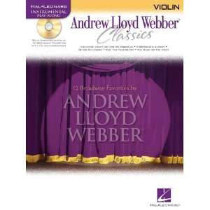  Andrew Lloyd Webber Classics   Violin  Violin Play Along 