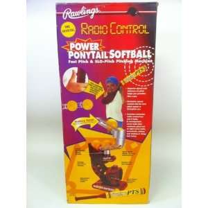   Control Power Ponytail Softball Pitching Machine