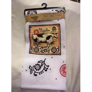 Kay Dee Designs Vintage Cow Vintage Cow Flour Sack Dish Towel 27x27 in 