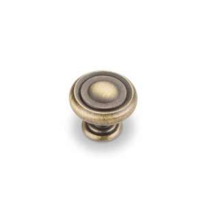  Hardware Resources Antique Brass Button Knob (HR117ABSB 