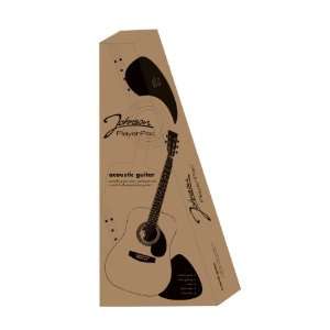  Johnson JG BOX L3/4 Acoustic Guitar PlayerPac, 3/4 Size 