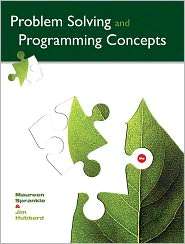 Problem Solving and Programming Concepts, (0132492644), Maureen 