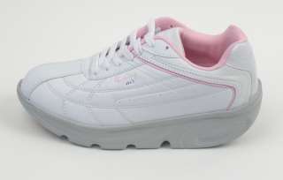 New Easy Walking Tone Sneakers Shoes Women White K40p  