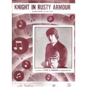  Sheet Music Knight In Rusty Armo Peter and Gordon 179 