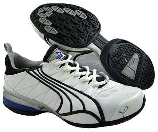 NWD Puma Mens Voltaic II RS White/Royal/Black Running Shoes US 9.5 