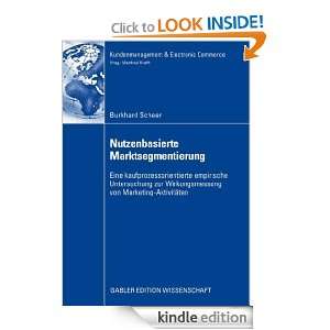 Nutzenbasierte Marktsegmentierung (German Edition) Burkhard Scheer 