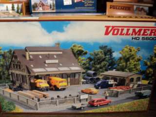 Vollmer Model Train Kit HO Scale 5600 Contractors Yard  
