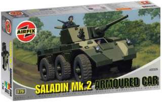 Airfix Model Kit   Saladin MkII Armoured Car (A02325)  