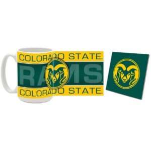  Colorado State Rams Mug & Coaster Combo