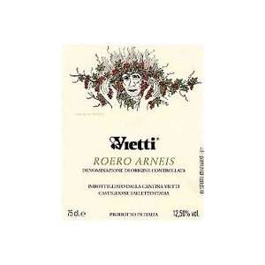  2010 Vietti Roero Arneis Doc 750ml Grocery & Gourmet Food