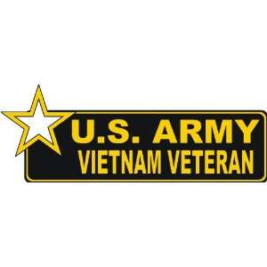  United States Army Vietnam Veteran Bumper Sticker Decal 6 