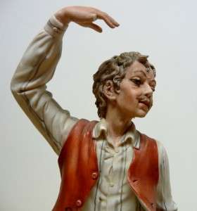 1981CAPODIMONTE SANDRO MAGGIONI FIGURE DANCER VNT RARE  