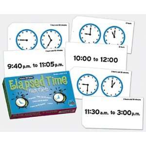   Pack LEARNING ADVANTAGE ELAPSED TIME FLASH CARDS 