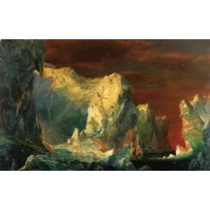  Hand Made Oil Reproduction   Frederic Edwin Church   24 x 