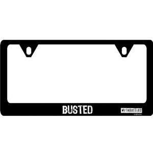  MythBusters BUSTED License Plate Frame 