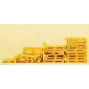  PALLETS   PREISER O SCALE MODEL TRAIN ACCESSORIES 65801 