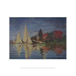  Regatta at Argenteuil by Claude Monet 20x16