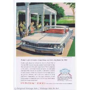 1959 Pontiac The Bonneville Vista for 1960 Vintage Ad