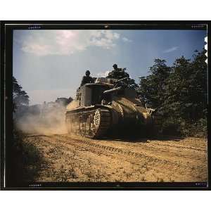  Photo M 3 tanks in action, Ft. Knox., Ky. 1939