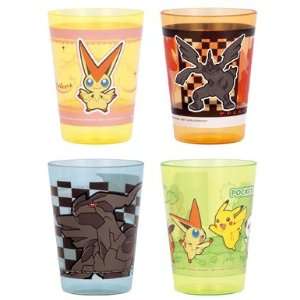   Pokemon Black and White Cup Set A (Victini and Zekrom) Toys & Games
