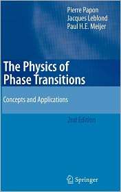 The Physics of Phase Transitions Concepts and Applications 