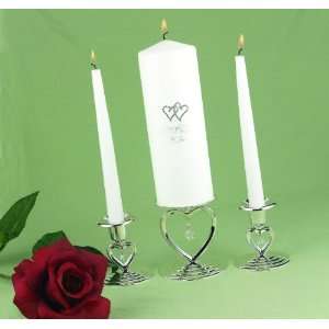 White With All My Heart Unity Candle 