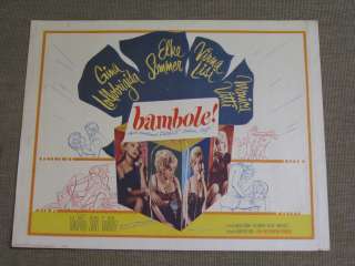 Bambole 1965 poster Elke Sommer Virna Lisi  