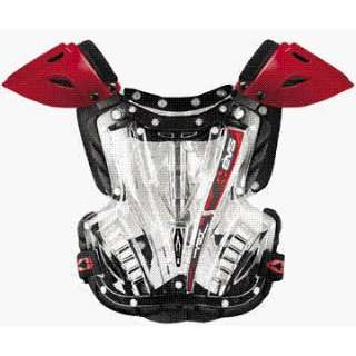  Vex Chest Protector Clear/Red MEDIUM Automotive